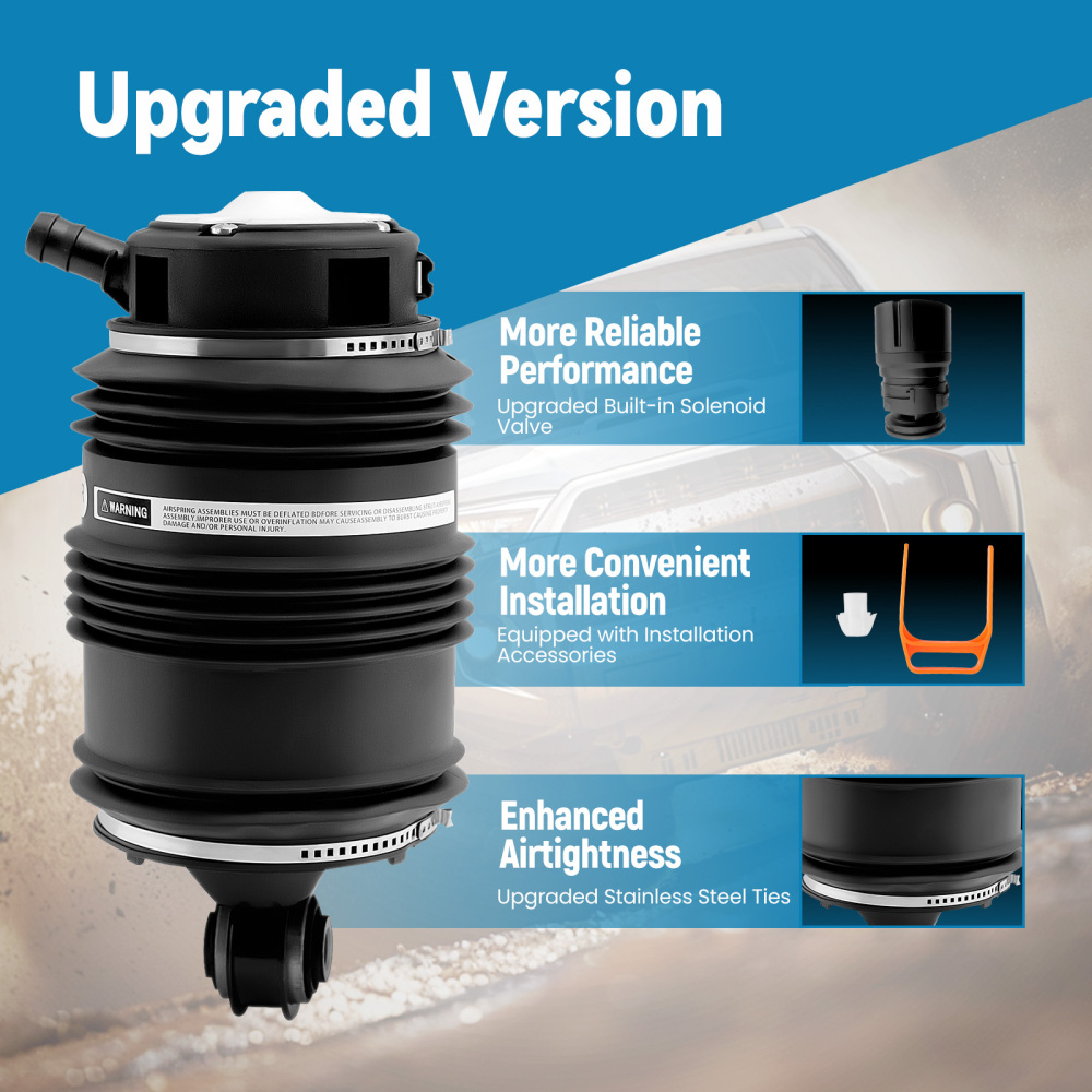 Rear Left Air Suspension Spring Bag compatible for Mercedes EClass W211 CLS-Class W219 3Pin