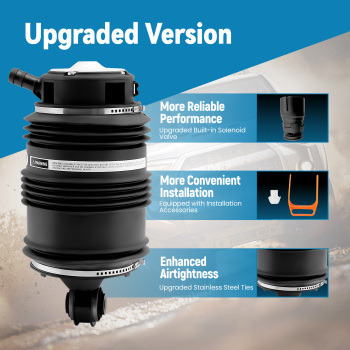 Rear Left Air Suspension Spring Bag compatible for Mercedes EClass W211 CLS-Class W219 3Pin