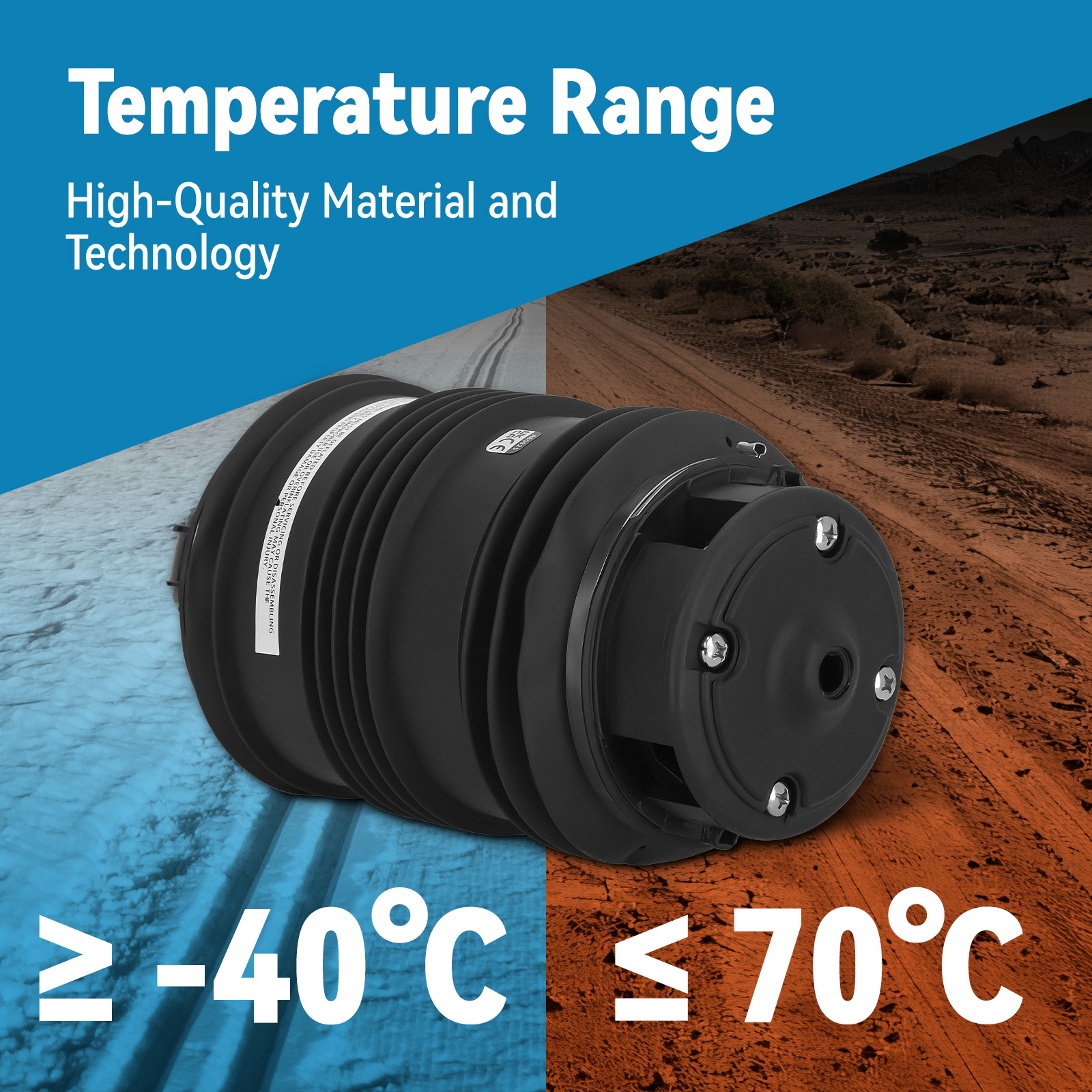 ユウ Air Suspension Spring Rear Left or Right compatible for
