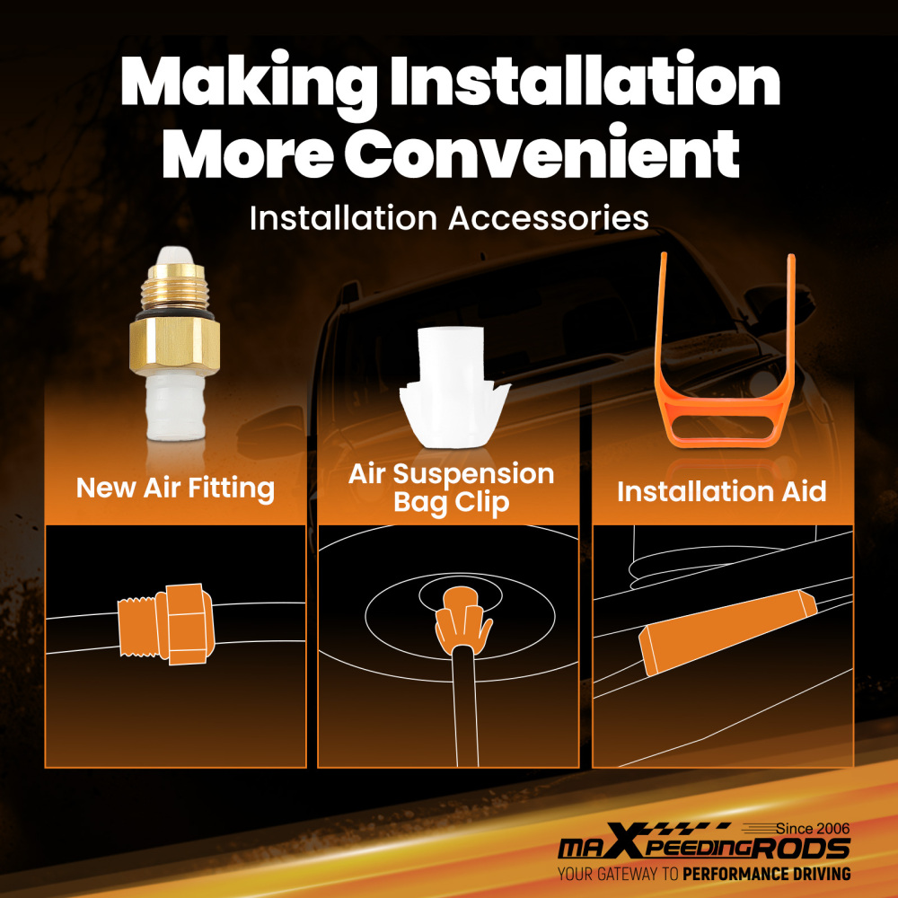 Rear L/R Air Suspension Spring Bag compatible for Mercedes E-Class S211 T-Model 2113200925