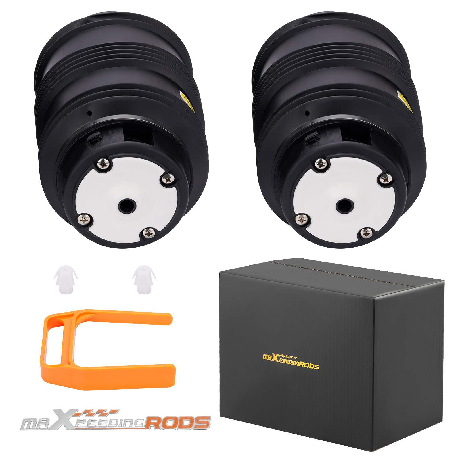 2x Rear Air Suspension Spring Bellows Bag compatible for Mercedes E-Class S211 2113200925-image-SB-211925-VLCX2-Z6