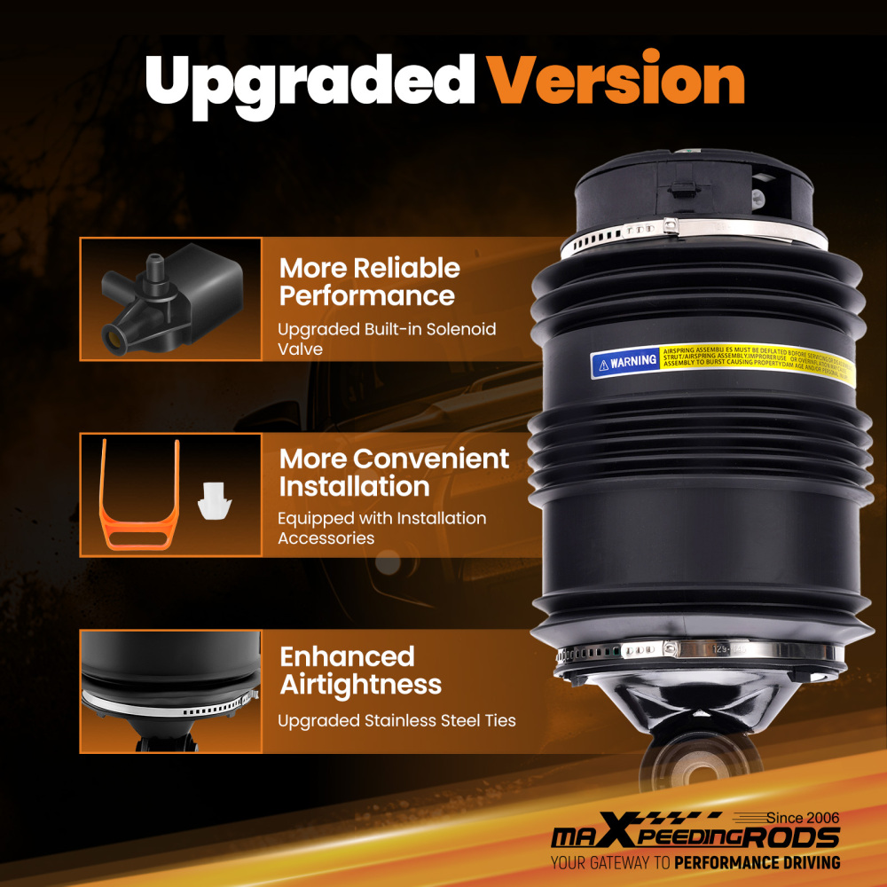 Paire Ressort De Suspension Arrière 2pin compatible pour Mercedes Classe E W211 2113200925