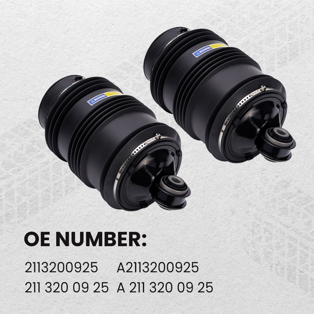 Paire Ressort De Suspension Arrière 2pin compatible pour Mercedes Classe E W211 2113200925