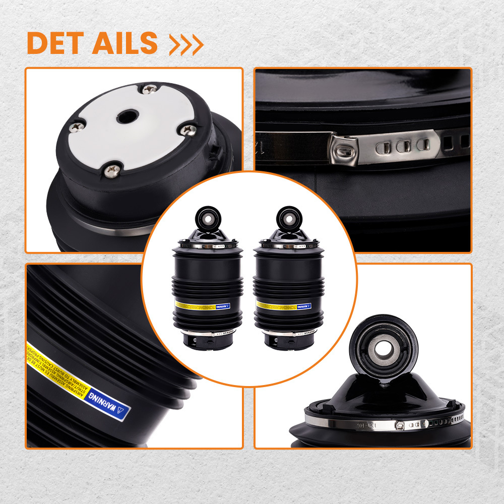 Paire Ressort De Suspension Arrière 2pin compatible pour Mercedes Classe E W211 2113200925