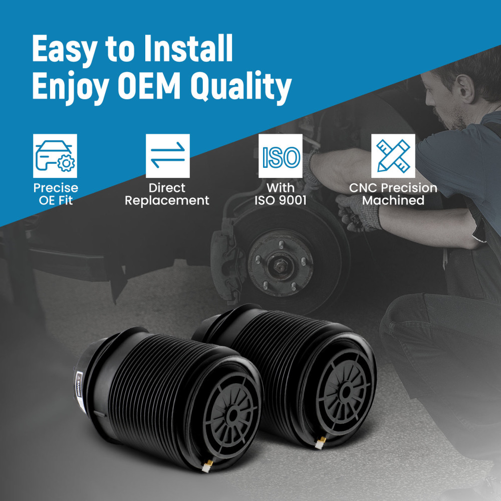 MOLLA AD ARIA SOFFIETTO SOSPENSIONE compatibile per MERCEDES E W212 E 200 09-16 Posteriore