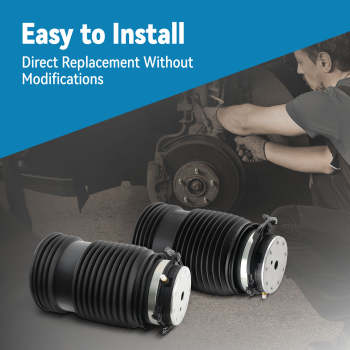 Pair Rear Left Right Air Suspension Spring Bag compatible for Mercedes-Benz E-Class W213