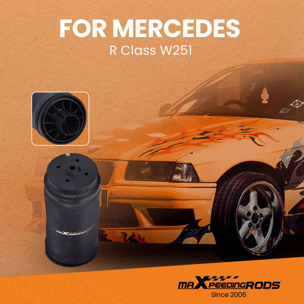 1x air spring air bellows rear axle compatible for Mercedes-Benz W251 R-Class 2513200425