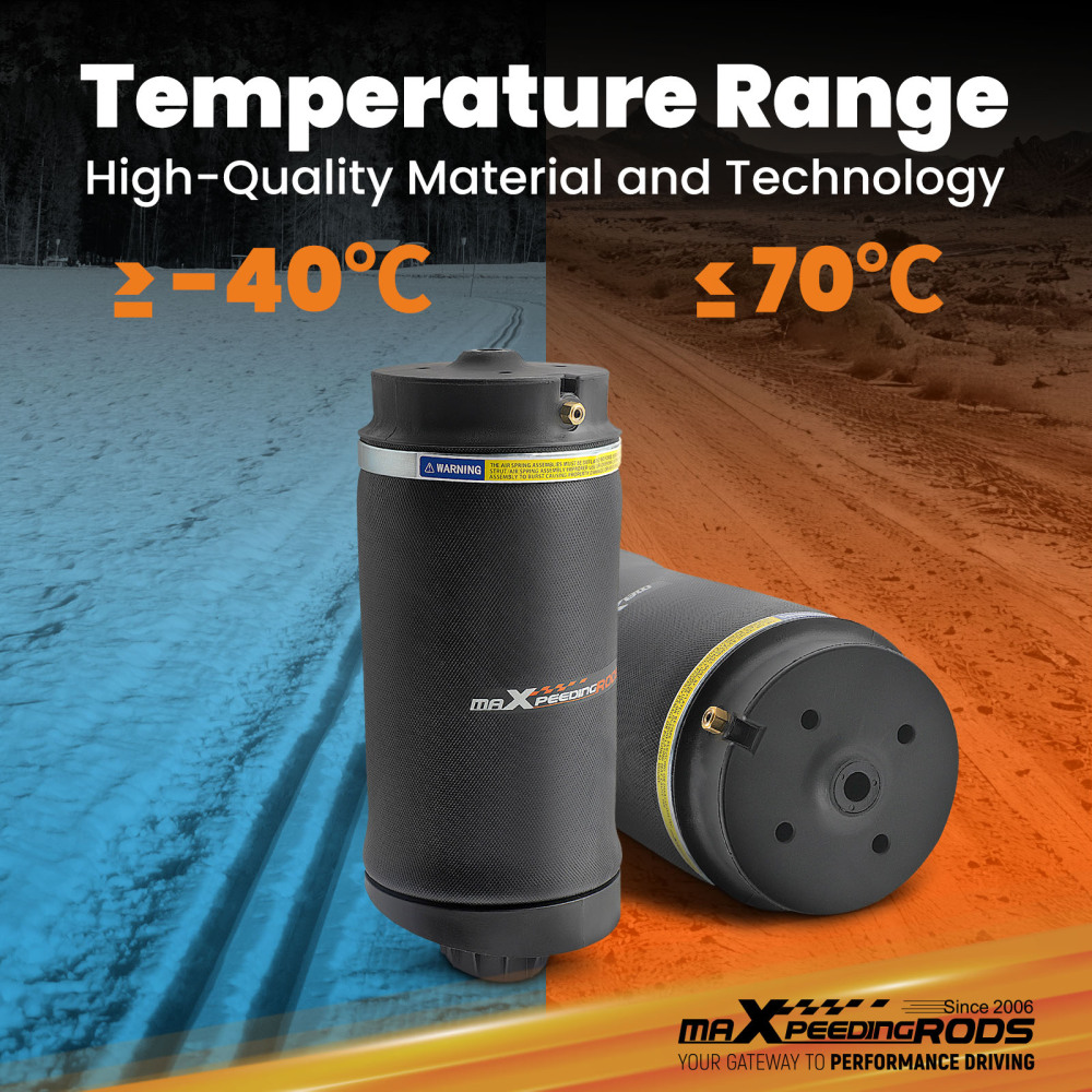 2x Suspension pneumatique compatible pour Mercedes R-Classe W251 V251 2513200425