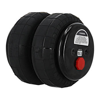 4x Air Lift Spring Bag Shock Strut 2500 lbs Suspension two Bellows 1/2npt port