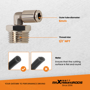 2 Packs Air Ride Suspension Bag Standard 2500 lb 1/2npt Single Port Heavy Duty