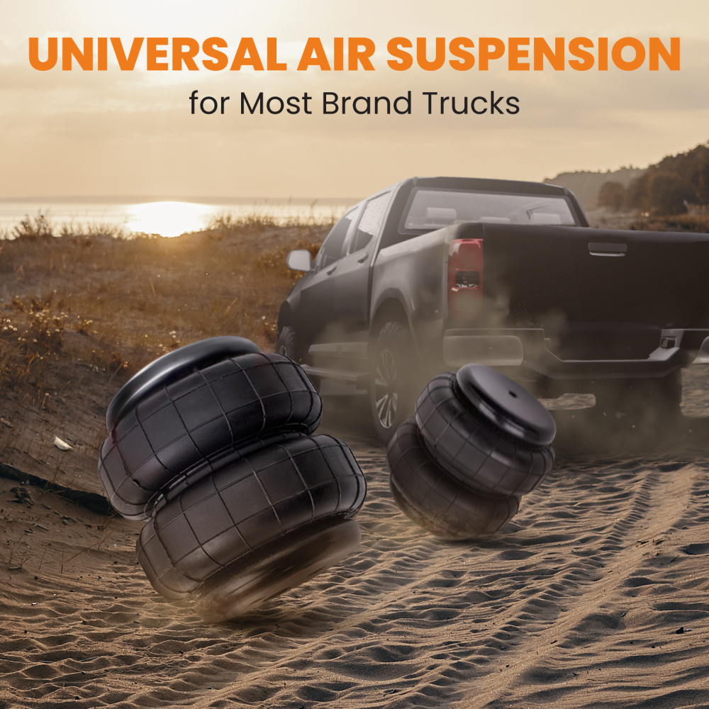 Standard pneumatic air Suspension pair 2500 lb 1/2 