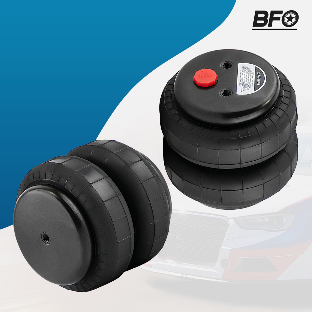 Coppia diSospensioni pneumatiche molla pneumatica universali a porta singola 1/2 quot;NPT 2500 libbre