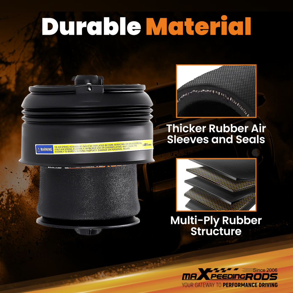 Borsa sospensione pneumatica posteriore compatibile per BMW X5 X6 F15 F16 37126795013