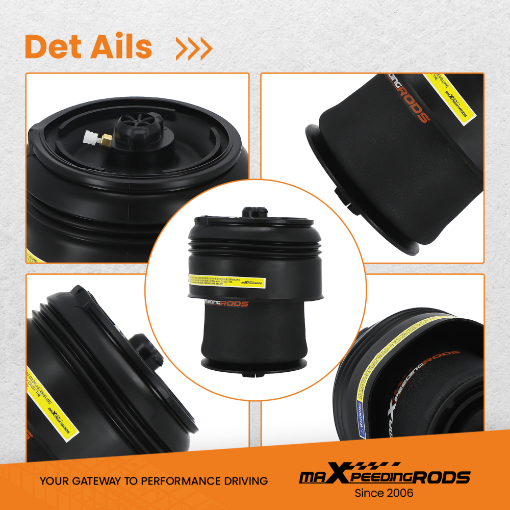 1XRear L or R Air Suspension Spring Bellows compatible for BMW X5 F15 X6 F16 37126795013 UK