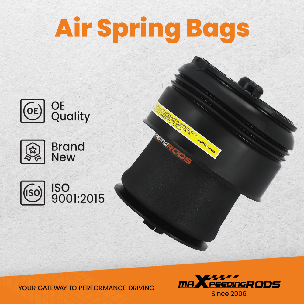 Air Suspension Compressor + Pair Rear Spring Bag compatible for BMW X5 F15 X6 F16 2013-2019