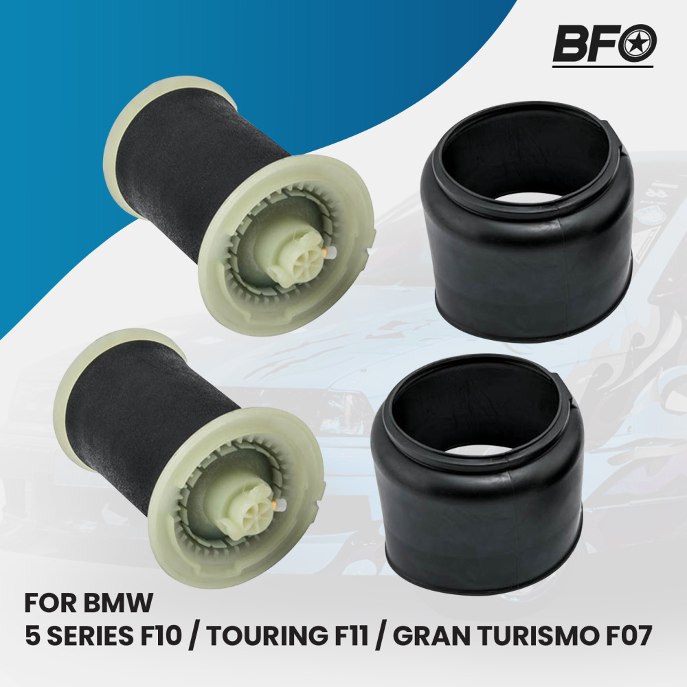 2x compatibile per BMW 5er F07 F10 F11 09-16 Posteriore Borsa Molla Sospensione ad Aria