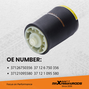 Right Rear Air Spring bag Springs Ride Bellow compatible for BMW E53 X5 37126750356 NEW