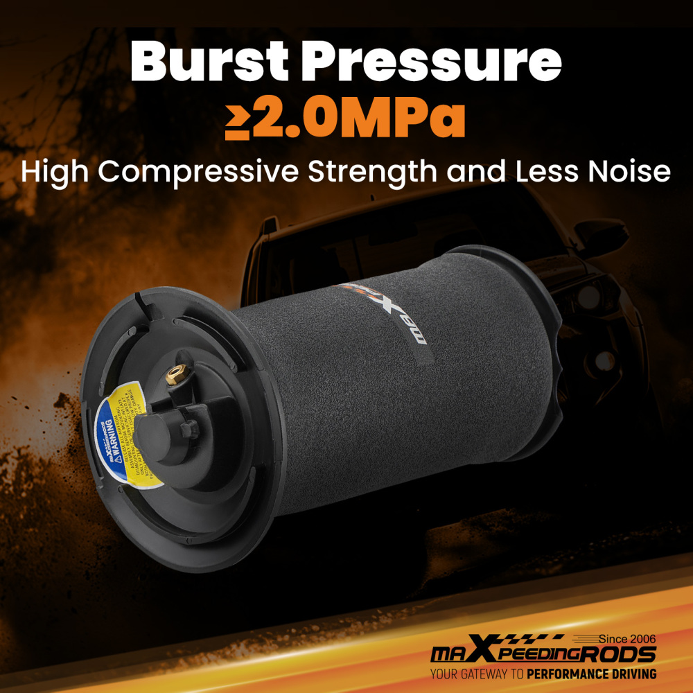 2x Arrière Coussin Suspension Pneumatique compatible pour BMW E61 5er 520d 520i 37126765603