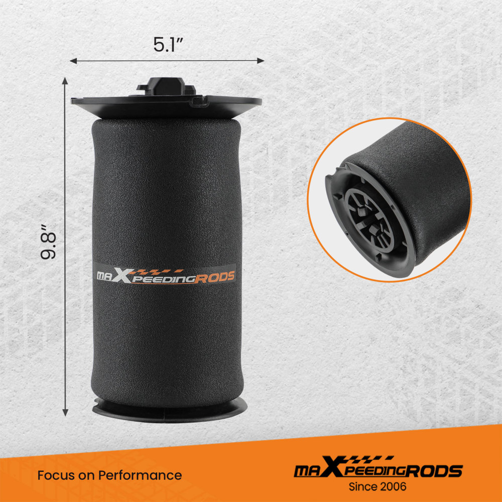 2x Arrière Coussin Suspension Pneumatique compatible pour BMW E61 5er 520d 520i 37126765603