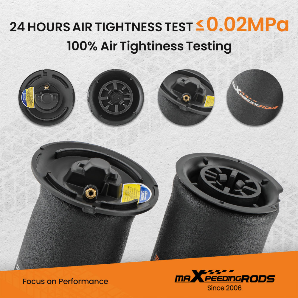 2x Arrière Coussin Suspension Pneumatique compatible pour BMW E61 5er 520d 520i 37126765603