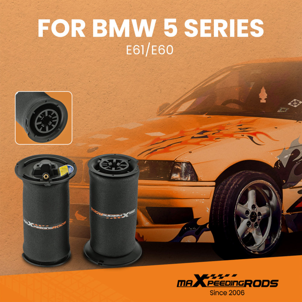 x2 Bolsa de Suspensión Neumática compatible para BMW 5 Series E60 E61 2003-2010 371267656