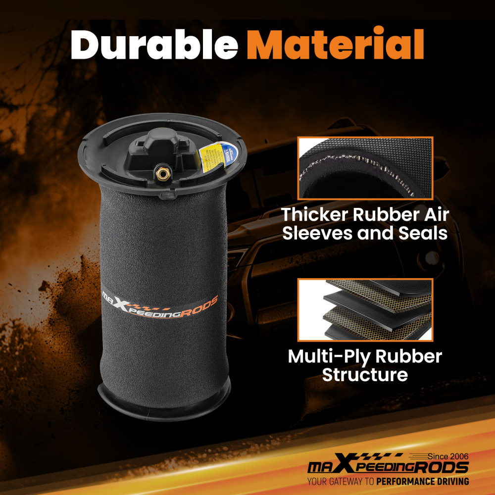 x2 Bolsa de Suspensión Neumática compatible para BMW 5 Series E60 E61 2003-2010 371267656