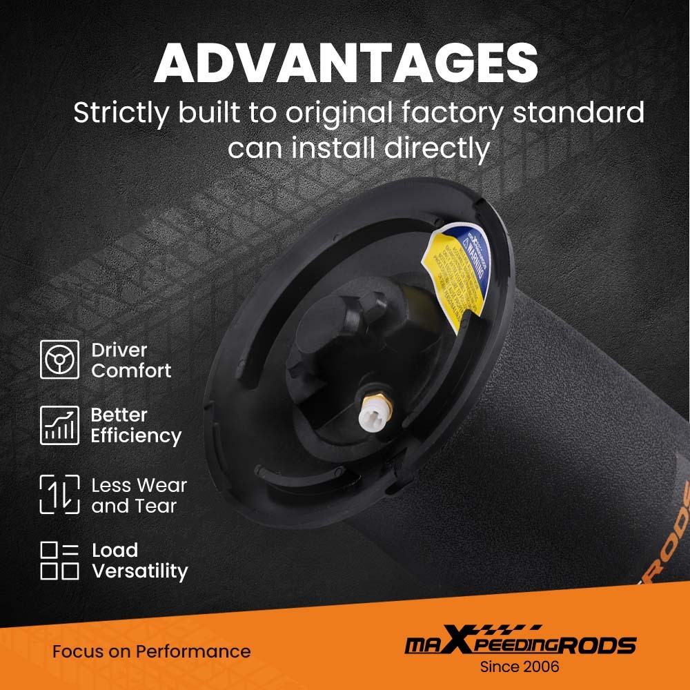 Pair compatible for BMW 5 S E60 E61 03-10 Rear Air Suspension Air Spring Bag 37126765602