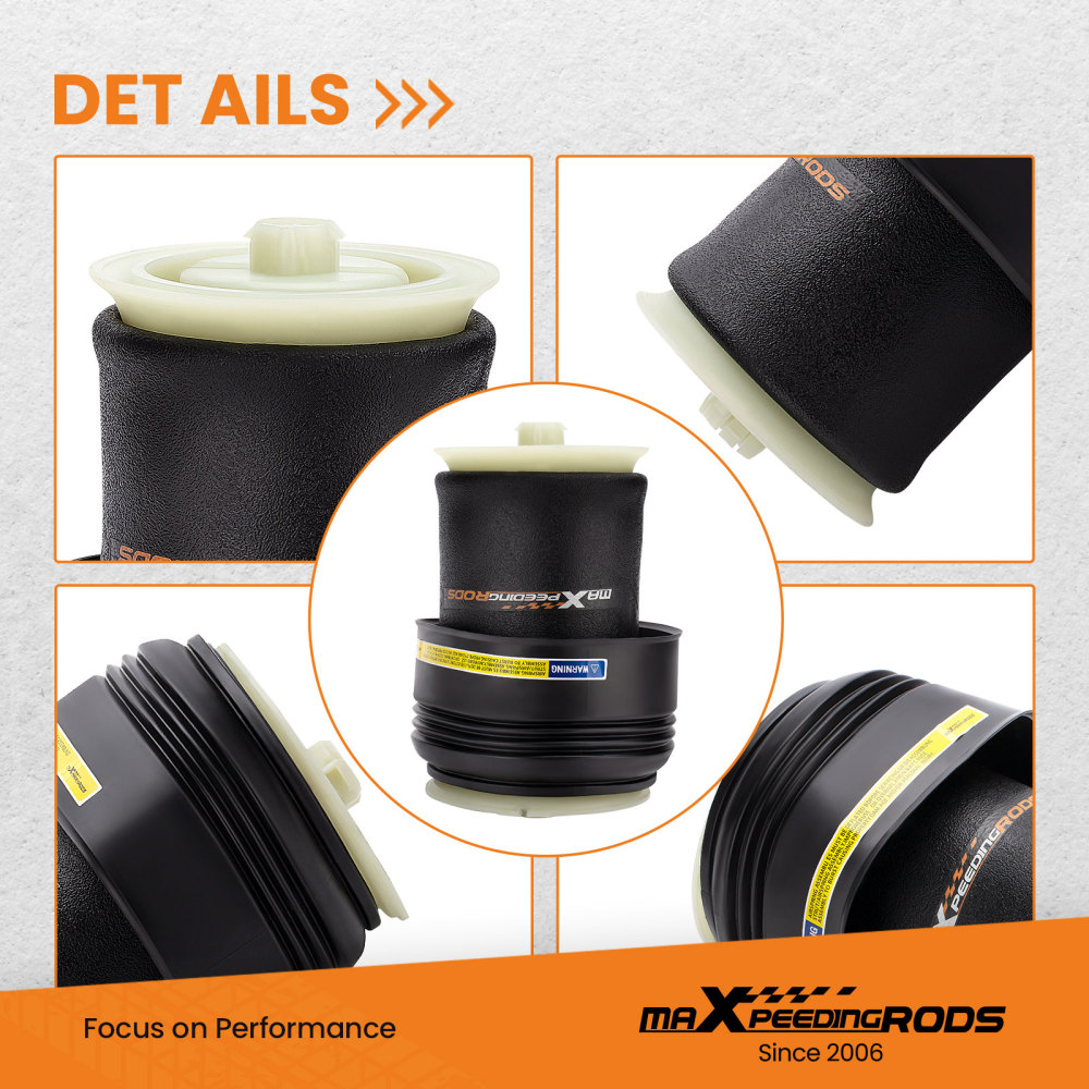 Rear Air Shock Absorber Bag compatible for BMW X5-E70 / X6-E71 E72 Air Spring Strut Bag New