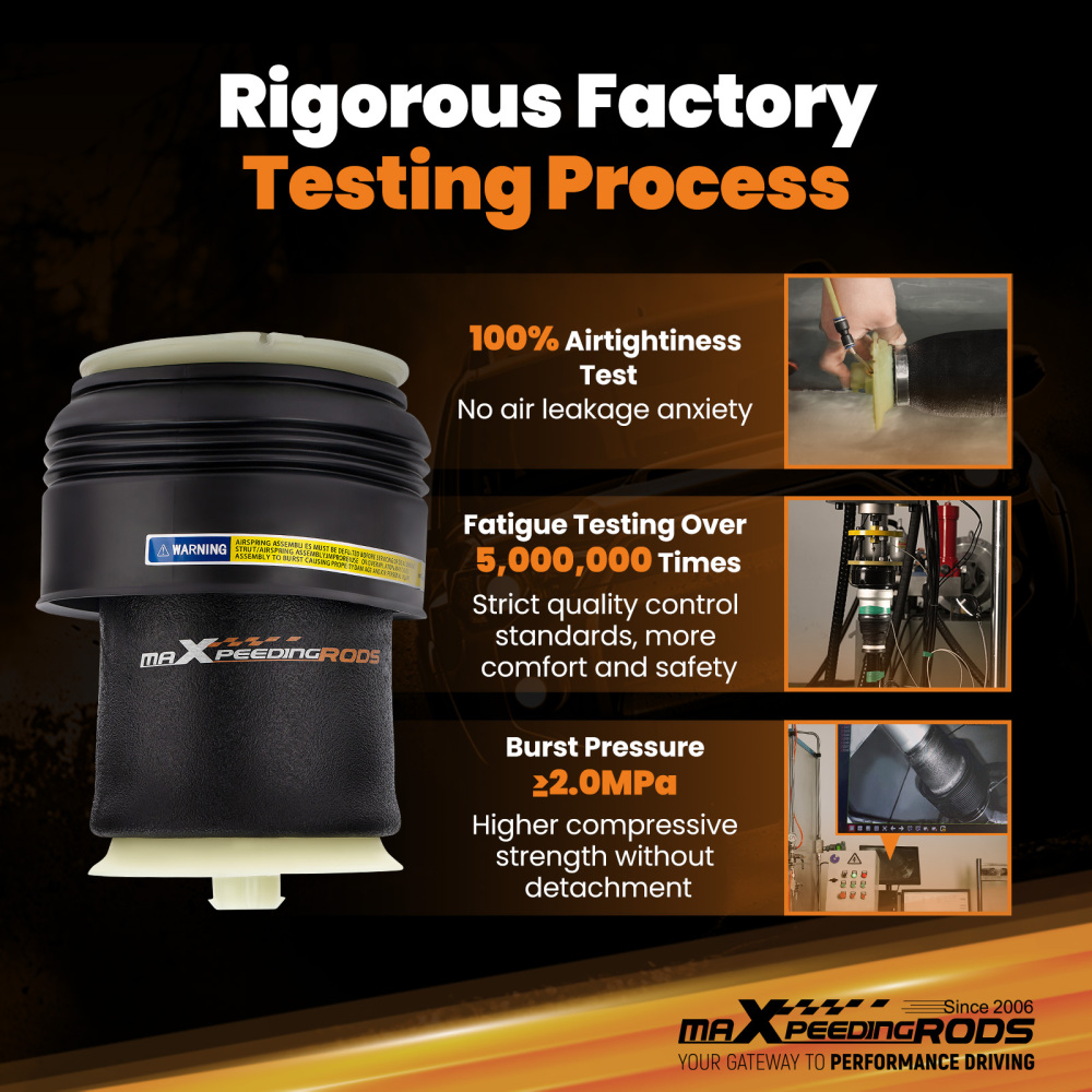 2pcs Sospensioni Pneumatiche Molla Aria Molla Soffietto Posteriore compatibile per BMW E70