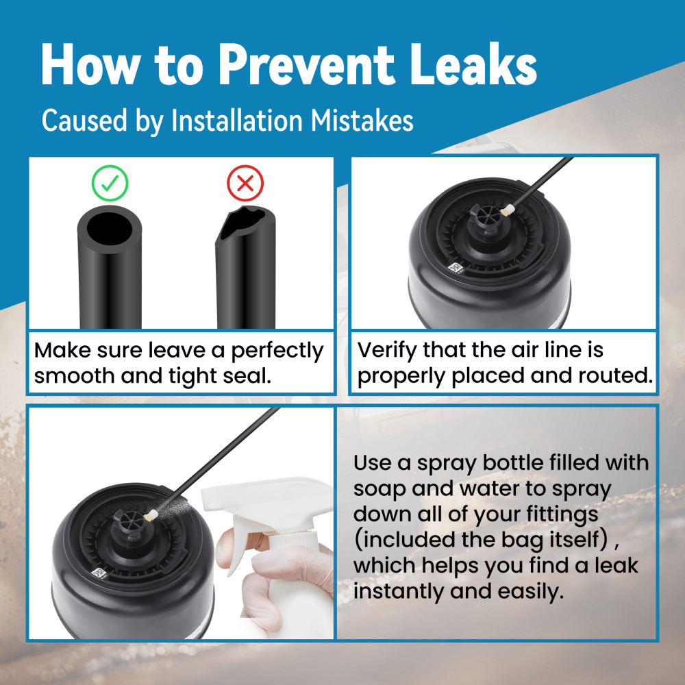 2x compatible pour BMW Série 5 F07 F10 F11 Arrière Air Suspension Pneumatique 37106781827