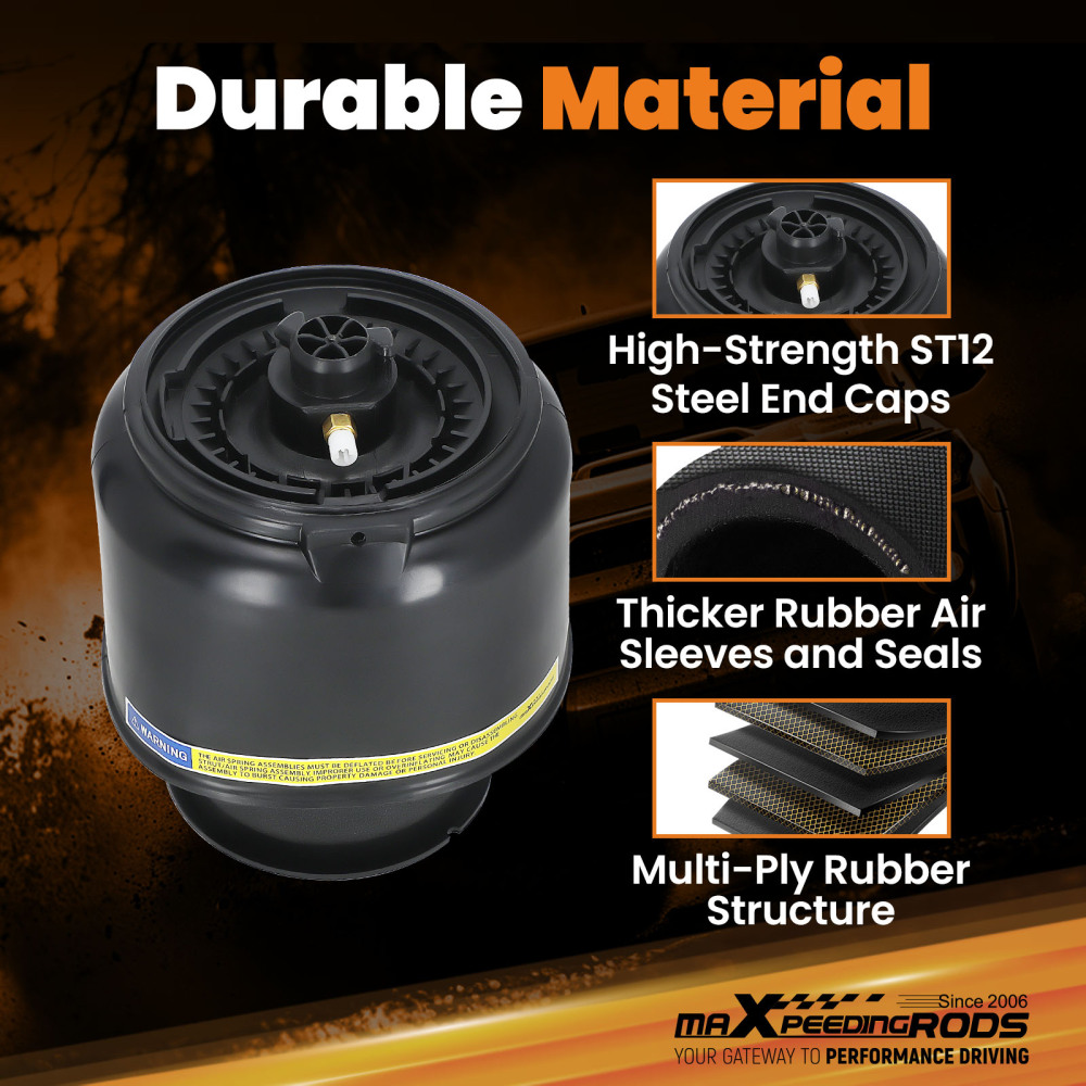 2x Rear Air Suspension Spring Bag compatible for BMW 5 Series F07 GT F11 GT 37106781827 New