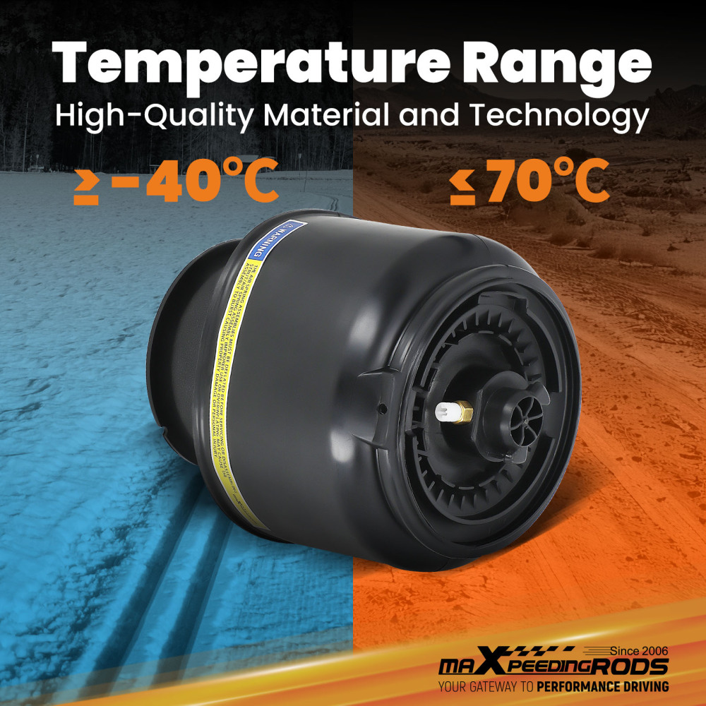 2x Rear Air Suspension Spring Bag compatible for BMW 5 Series F07 GT F11 GT 37106781827 New