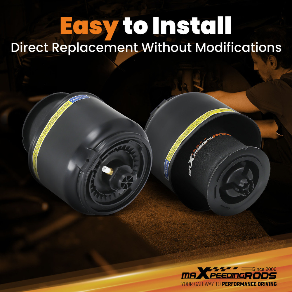 2x Arrière Air Suspension Pneumatique compatible pour BMW Série 5 F07 F10 F11 37106781843