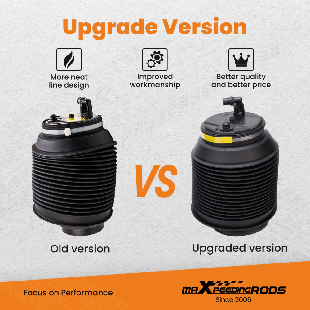 2x amortisseur pneumatique arrière compatible pour Toyota Landcruiser KZJ120 3.0d 4.0 compatible pour Lexus