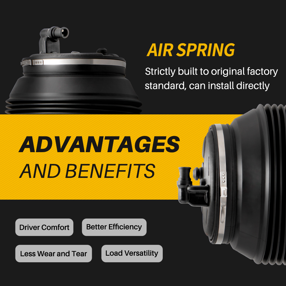 Pair Rear LeftRight Air Suspension Spring Bag compatible for Lexus GX470 compatible for 4Runner