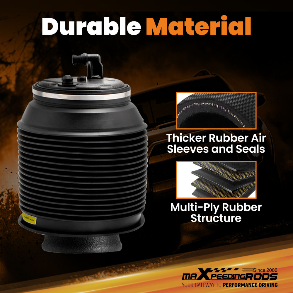 Set of 2 Rear L/R Air Suspension Bag compatible for Lexus GX470 compatible for Toyota 4Runner 4809035011