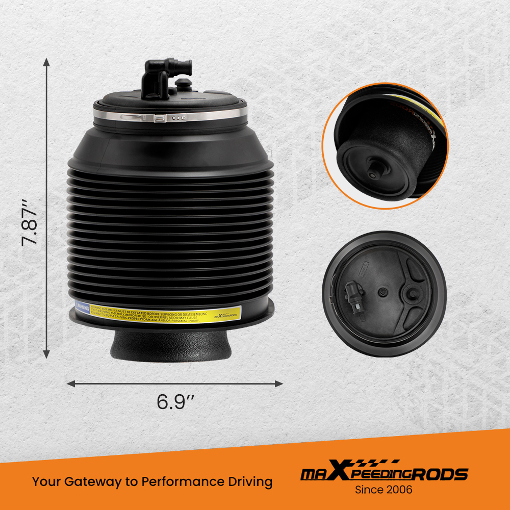 Set of 2 Rear L/R Air Suspension Bag compatible for Lexus GX470 compatible for Toyota 4Runner 4809035011