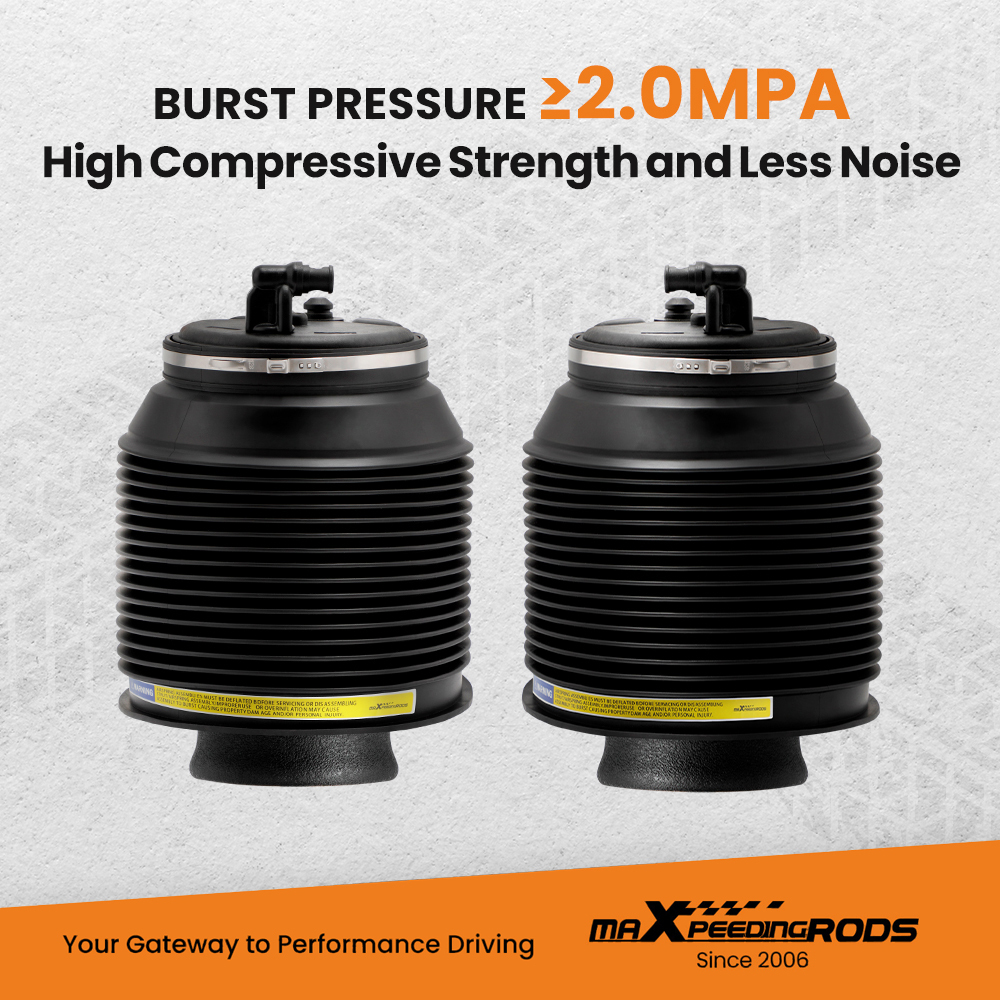 Set of 2 Rear L/R Air Suspension Bag compatible for Lexus GX470 compatible for Toyota 4Runner 4809035011