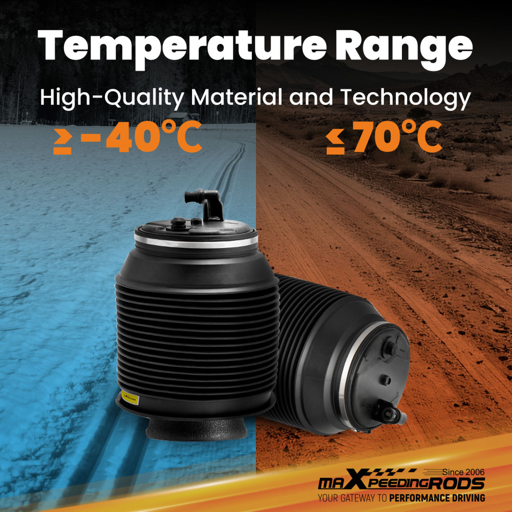 Rear Leftamp;Right Air Bags Air Suspension Springs Compatible for Toyota 4Runner 4.7L 2003-2009 Compatible for Lexus