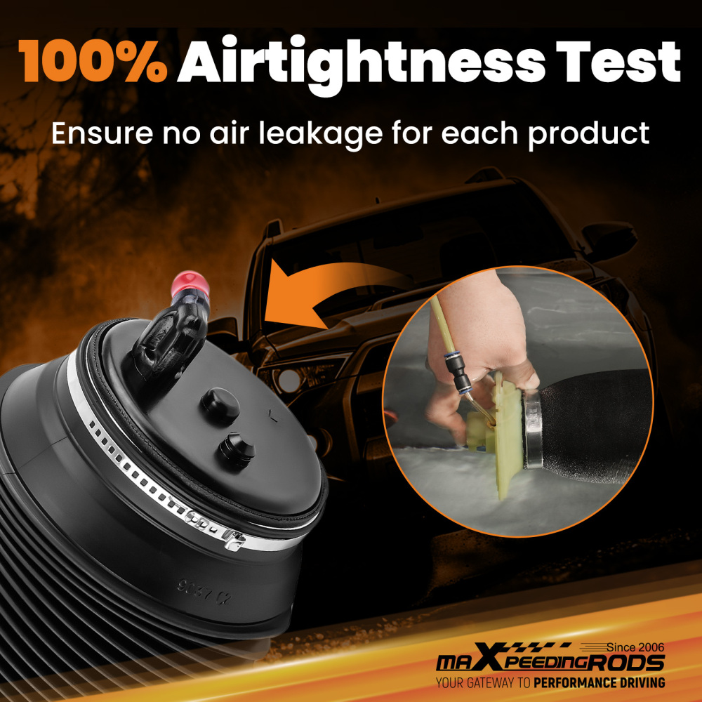 Pair Rear Air Spring Bags compatible for Toyota Landcruiser Prado J150 KDJ150 2009-2024