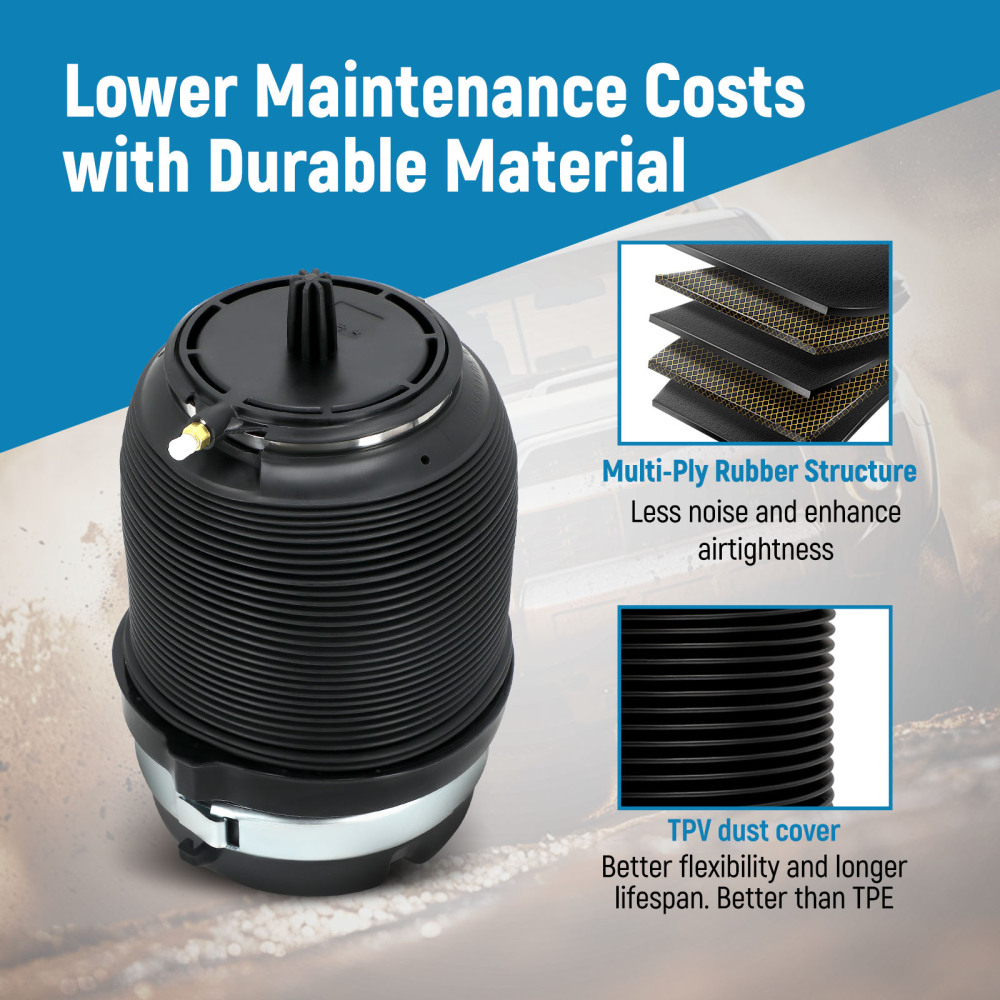 2X Bolsas de suspensión neumática trasera compatible para Audi A6 Allroad C6 4F 4F0616001J