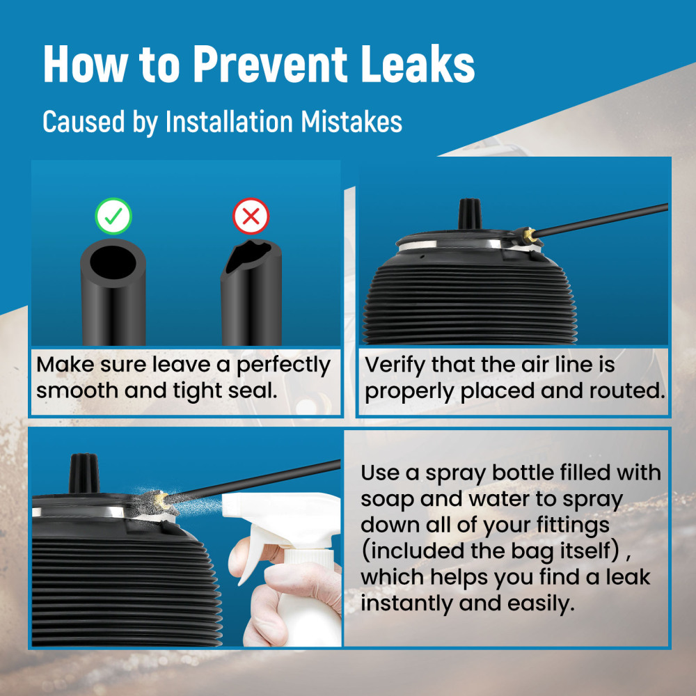 2x Sospensioni Pneumatiche Molla Aria MOLLA SOFFIETTO POSTERIORE compatibile per AUDI a6 c6