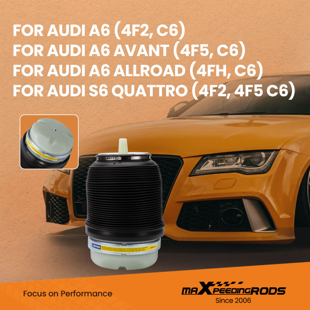 Molla Ad Aria Soffietto Posteriore compatibile per Audi A6 S6 4F C6 Avant Quattro 2004-2011