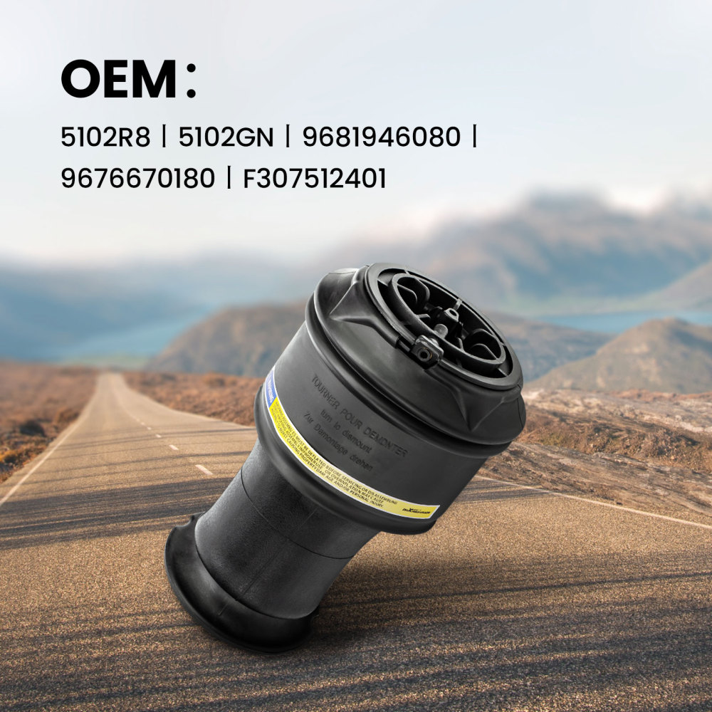 Rear Air Suspension Spring Bag compatible for Citroen Picasso 5102R8 5102GN­ 9681946080