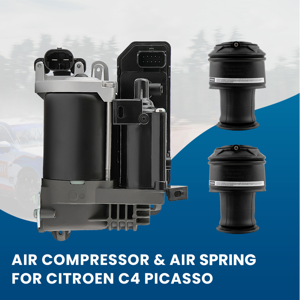 Air Suspension Sping Bag Compressor compatible for Citroen C4 Grand Picasso 06-13 5102GN