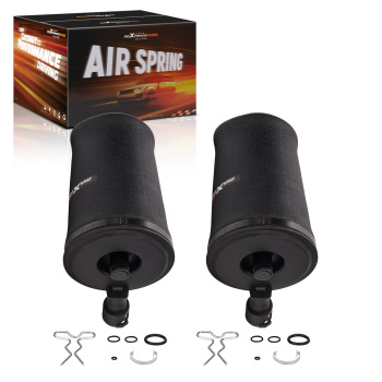 Pair Air Shock Suspension Bag Rear Left Right compatible for Lincoln Town Car 1989 - 2010
