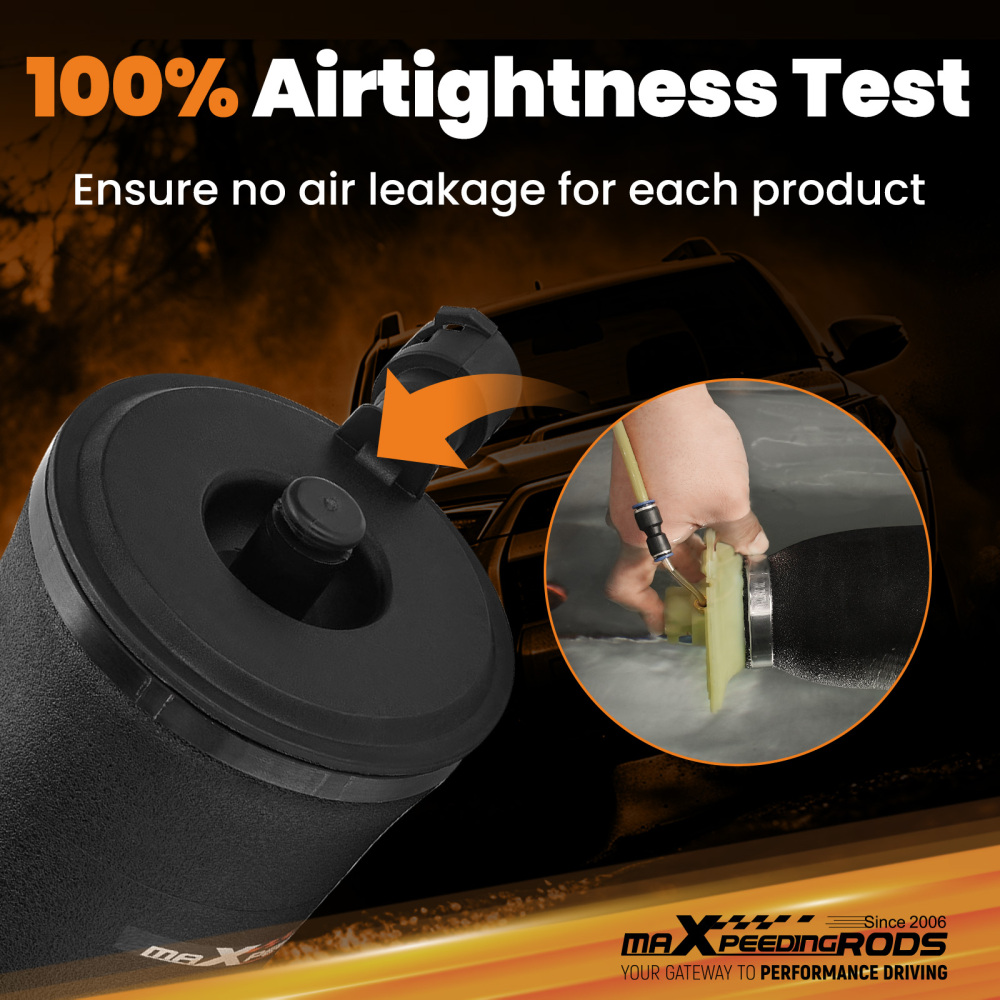 Pair Air Shock Suspension Bag Rear Left Right compatible for Lincoln Town Car 1989 - 2010