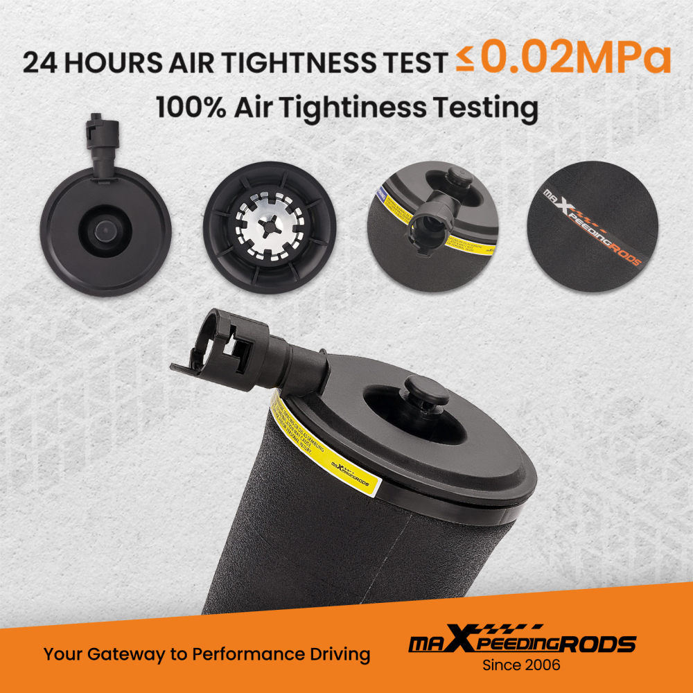 Pair Air Shock Suspension Bag Rear Left Right compatible for Lincoln Town Car 1989 - 2010