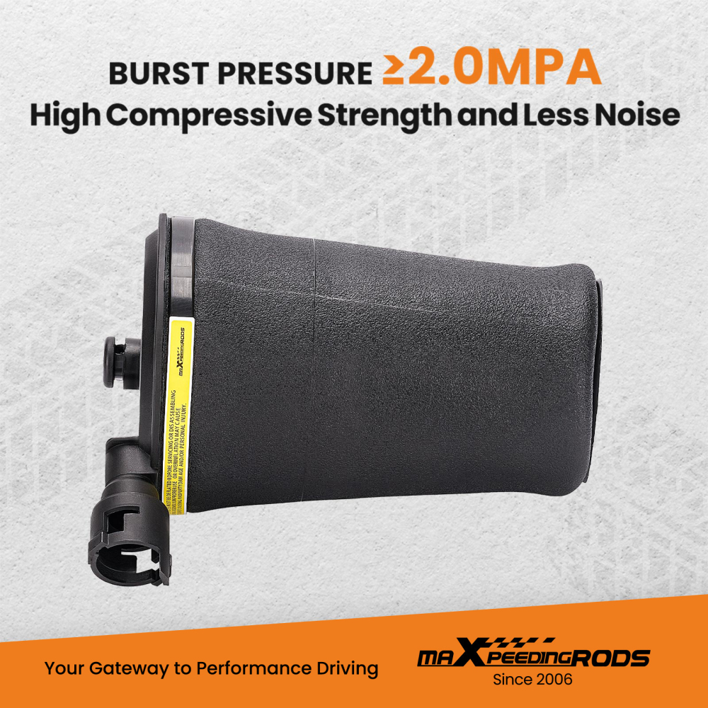 Pair Air Shock Suspension Bag Rear Left Right compatible for Lincoln Town Car 1989 - 2010