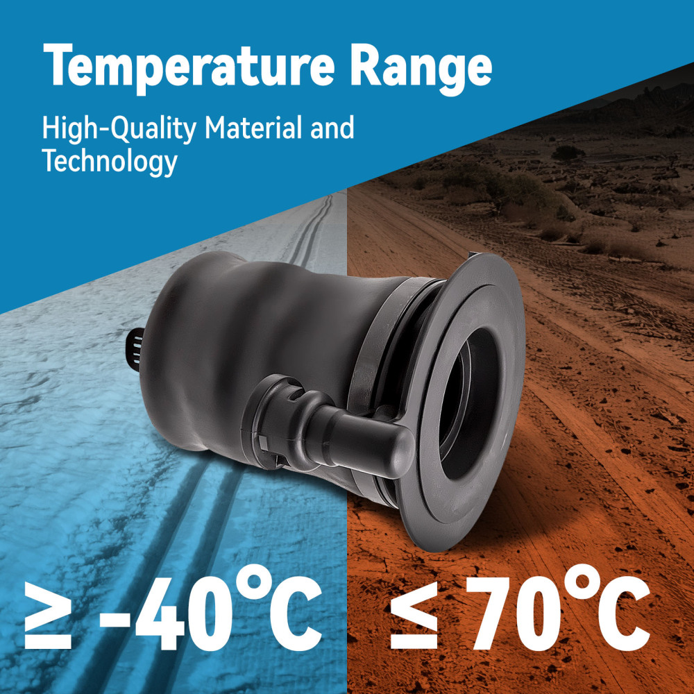 Rear Air Suspension Bellows Bag compatible for Lincoln Navigator compatible for Ford Expedition 07-13